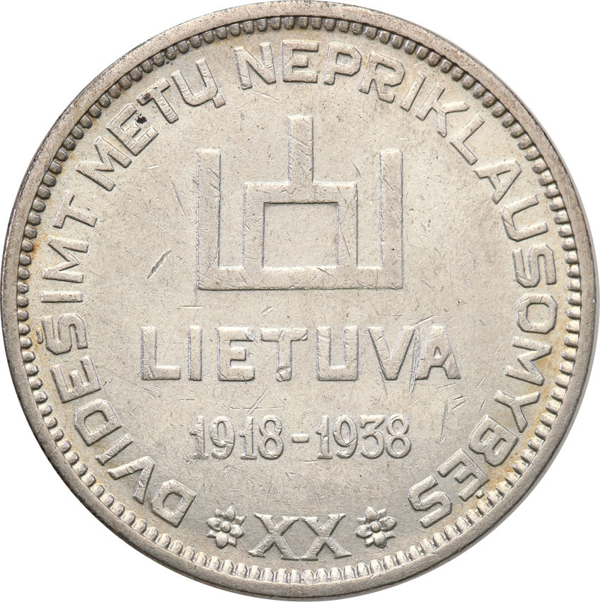 Litwa. 10 litów 1938 Smetona